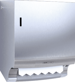 Rollenpapierspender Paradise Paperroll Edelstahl Stainless Steel - Ansicht links