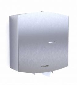 Grossrollen Toilettenpapierspender Paradise Stainless Steel Superroll Edelstahl - Ansicht links
