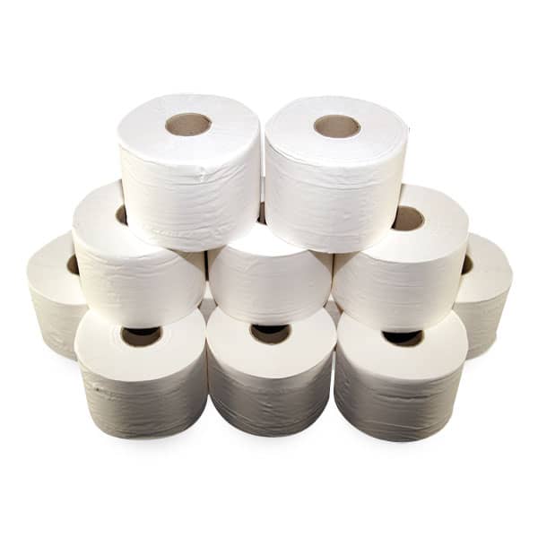 Toilettenpapierrollen passend für Toilettenpapierspender Toilet Paper - erhältlich im CleanUp-Mietservice
