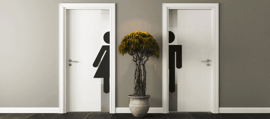 Zugang Toiletten Damen und Herren