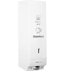 Desinfektionsspender - Paradise Disinfect NT (non touch) weiß- Ansicht links