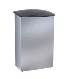 CWS-Ladycare Stainless Steel Cover-Box - Ansicht links