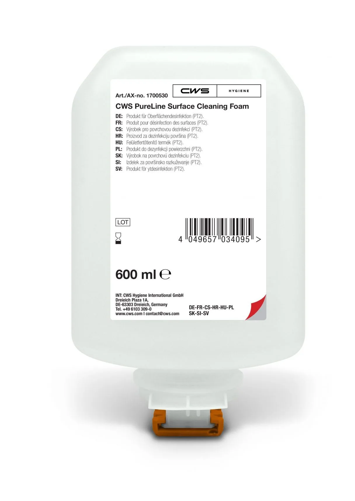 PureLine Surface Cleaning Foam - alkoholfreier gebrauchsfertiger Schaum zur Reinigung und Desinfektion von Oberflächen Oberflächenreiniger PureLine Surface Cleaning Foam - alkoholfreier gebrauchsfertiger Schaum zur Reinigung und Desinfektion von Flächen - Schaumspender zur Reinigung des Toilettensitzes