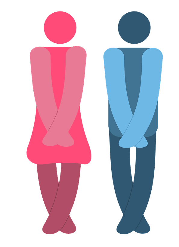 Symbol für Inkontinenz