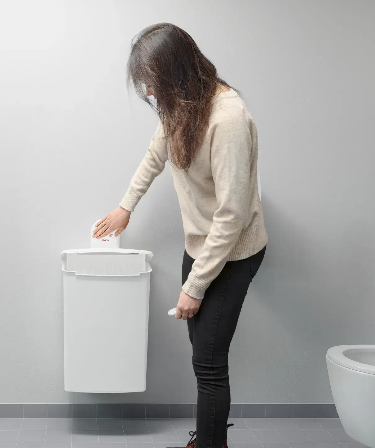 Unternehmen können WC-Hygieneboxen bundesweit mieten und erhalten dabei einen umfassenden Full-Service, der sowohl Damenhygiene als auch Lösungen für Inkontinenz umfasst und eine diskrete Entsorgung garantiert.