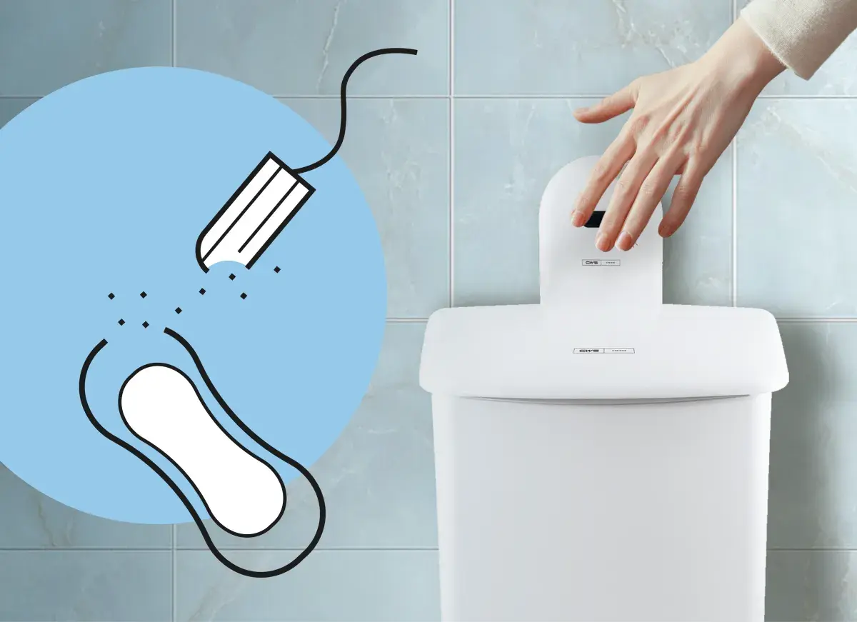 Unternehmen können WC-Hygieneboxen bundesweit mieten und erhalten dabei einen umfassenden Full-Service-bundesweit der sowohl Damenhygiene als auch Lösungen für Inkontinenz umfasst und eine diskrete Entsorgung garantiert.